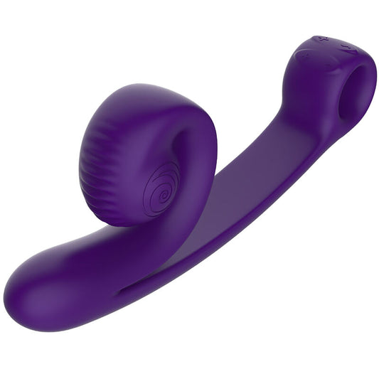 Snail Vibe - Vibrateur Courbe Violet - SNAIL VIBE | sextoys, vibrateurs, vibrateurs hi-tech | Dimensions : 440