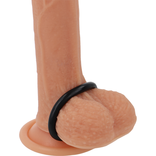 Powering - Anneau Pénis Super Flexible Et Résistant 3,5Cm Noir