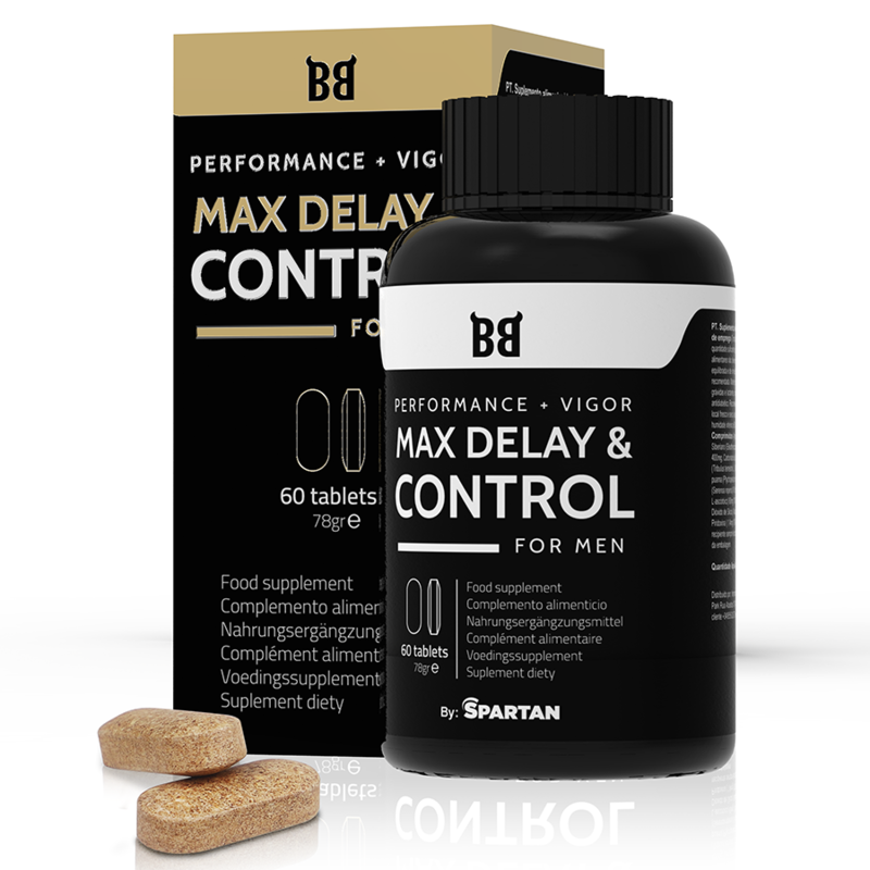 Black Bull - Délai Et Contrôle Maximum Performances Pour Hommes 60 Gélules - BLACK BULL | pharmacie, stimulants pour garçons, retardants | Dimensions : 117
