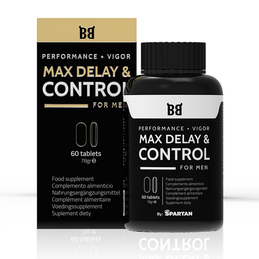 Black Bull - Délai Et Contrôle Maximum Performances Pour Hommes 60 Gélules