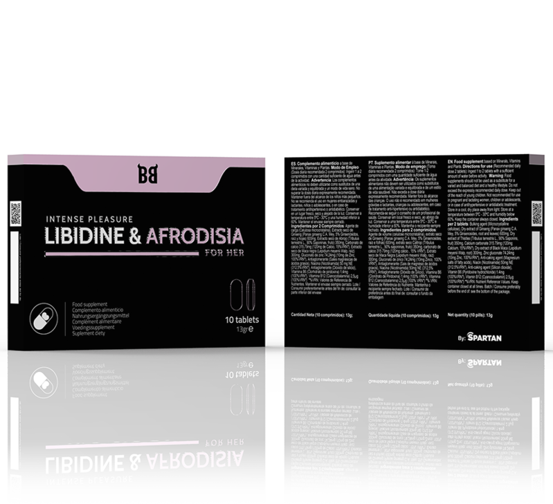 Libidine & Afrodisia Plaisir Intense pour Femme X 10