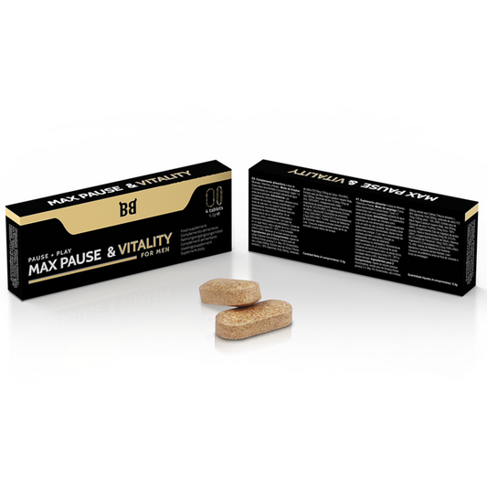 Black Bull - Retardateur De Pause Et De Vitalité Maximale Pour Hommes 4 Gélules