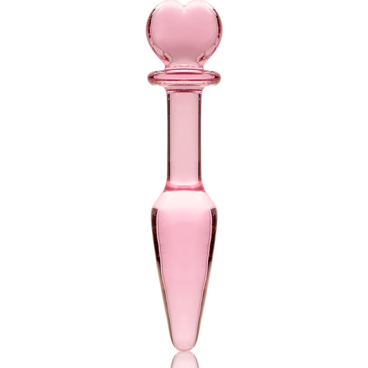 Plug Anal Rose en Verre Borosilicate NEBULA SERIES BY IBIZA