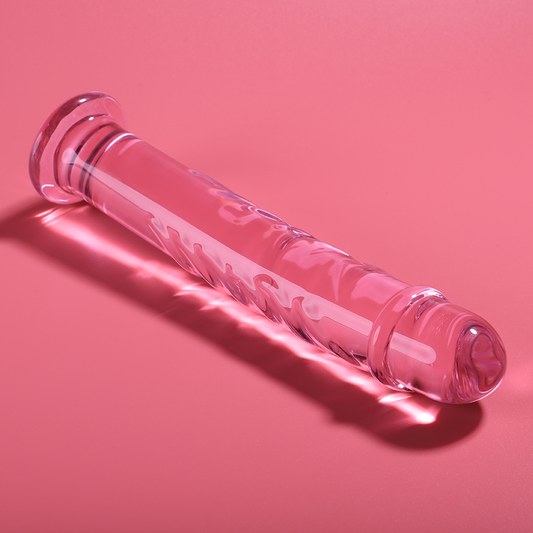 Nebula Series By Ibiza - Modèle 16 Gode En Verre Borosilicate Rose 18.5 Cm -O- 3 Cm