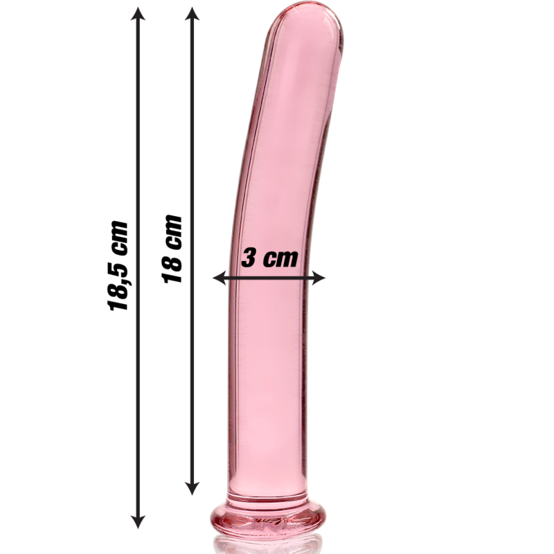 NEBULA SERIES -  Gode en Verre Borosilicate 18,5 cm