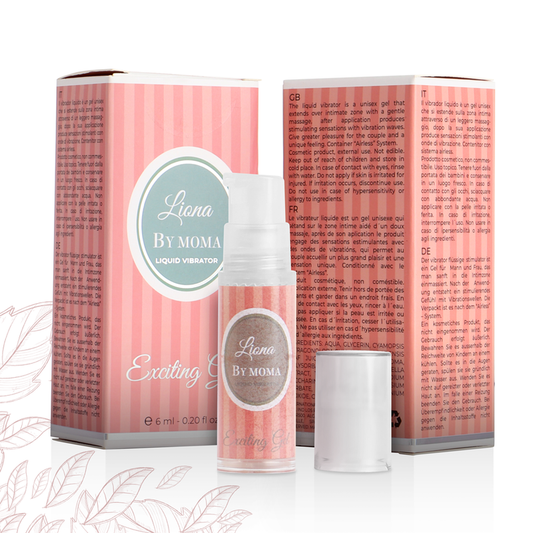 Liona By Moma - Vibrateur Liquide Gel Excitant 6 Ml - LIONA BY MOMA | pharmacie, stimulants pour les femmes, vibrateur liquide | Dimensions : 38