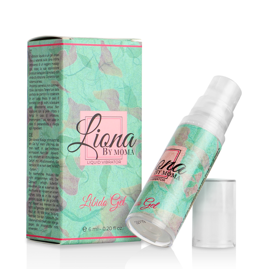 Liona By Moma - Vibrateur Liquide Libido Gel 6 Ml - LIONA BY MOMA | pharmacie, stimulants pour les femmes, vibrateur liquide | Dimensions : 50