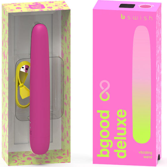 B Swish - Vibrateur Rechargeable B Swish - Bgood Infinite Deluxe Silicone Rose