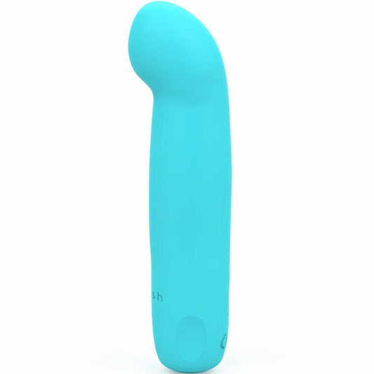B Swish - Vibrateur Rechargeable Bcute Curve Infinite Classique Bleu Silicone - B SWISH | sextoys, vibrateurs, vibromasseurs point g | Dimensions : 112