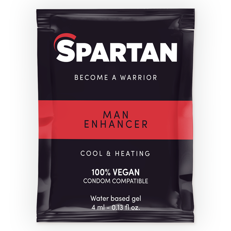 Spartan - Gel Améliorant L'Érection À Effet Froid-Chaud 100% Vegan 4Ml - SPARTAN | pharmacie, stimulants pour garçons, augmentation de l'érection | Dimensions : 5