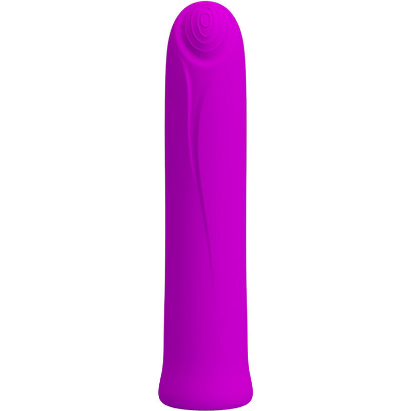 Pretty Love - Vibrateur Curtis Mini Super Power 12 Vibrations En Silicone Violette - PRETTY LOVE FLIRTATION | sextoys, vibrateurs, mini-vibrateurs | Dimensions : 92