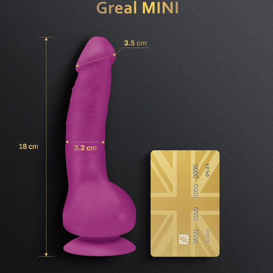 G-Vibe - Greal Mini Gode Vibrateur En Silicone Fuchsia