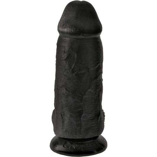 King Cock - Pénis Réaliste Chubby 23 Cm Noir