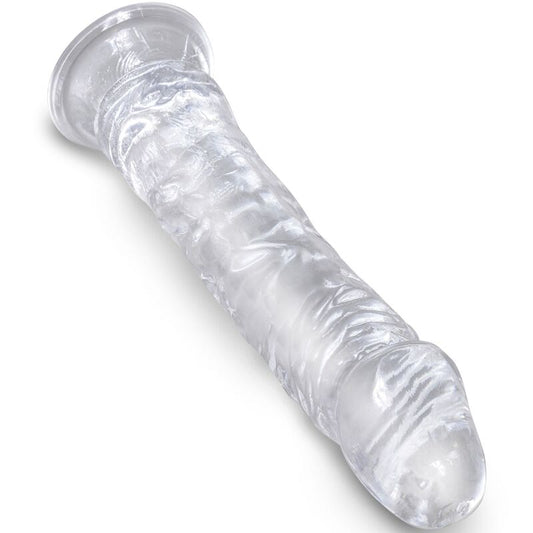 King Cock - Pénis Réaliste Clair 19.7 Cm Transparent