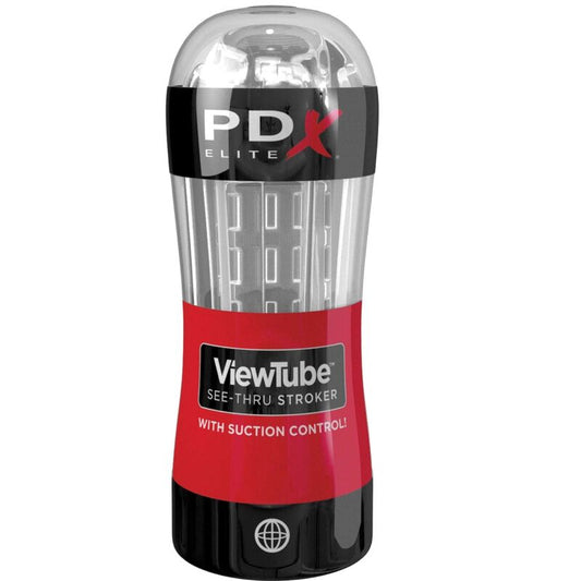 Pdx Elite - Masturbateur Stroker Contrôle Du Tube De Vue Ondes Stimulantes Transparentes - PDX ELITE | sextoys, jouets sexuels pour hommes, divers masturbateurs | Dimensions : 306