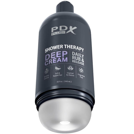Pdx Plus - Stroker Masturbateur Discret Deep Cream Shampooing Conception De Bouteille - PDX PLUS+ | sextoys, jouets sexuels pour hommes, vagins avec vibration | Dimensions : 656