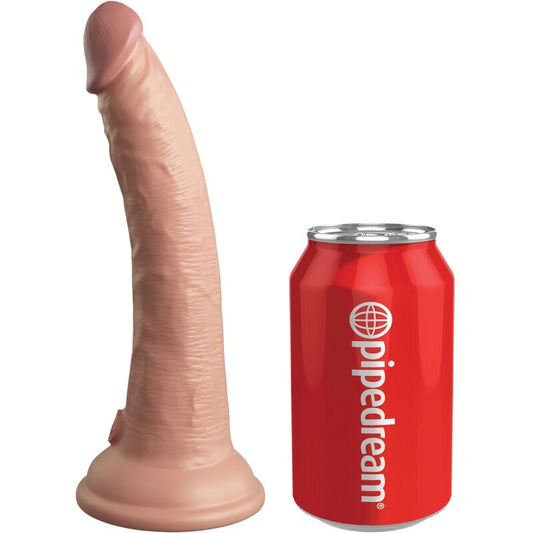 King Cock - Elite Gode Réaliste En Silicone 17.8 Cm - KING COCK | sextoys, godes sans vibration, pénis réalistes | Dimensions : 424