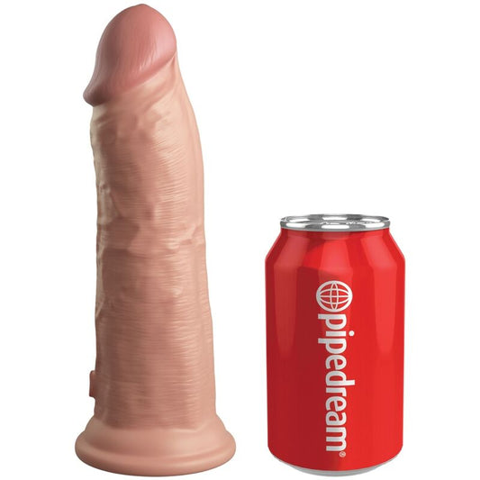 King Cock - Elite Gode Réaliste Vibrant & Silicone 20.3 Cm - KING COCK | sextoys, godes sans vibration, pénis réalistes | Dimensions : 686