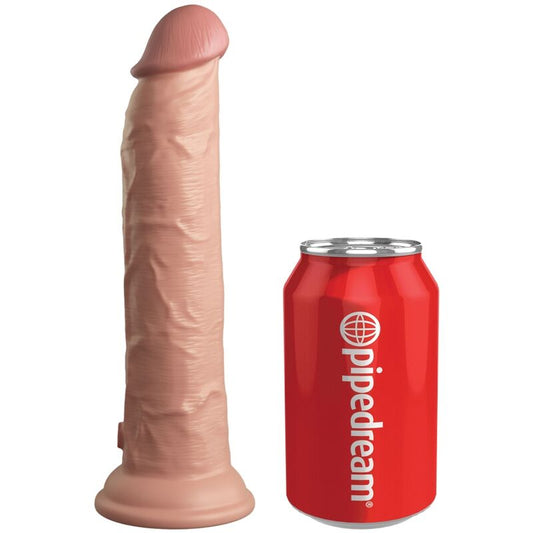 King Cock - Elite Vibrateur Gode Réaliste & Télécommande En Silicone 23 Cm - KING COCK | sextoys, godes sans vibration, pénis réalistes | Dimensions : 728