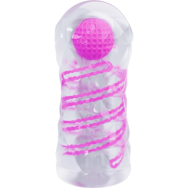 Pretty Love - Masturbateur Masculin Fantasy Avec Spirale Interne Et Balles Transparentes