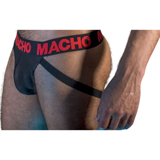 Macho - Mx26X2 Jock Noir/Rouge M