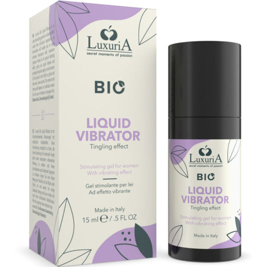 Intimateline Luxuria - Gel Bio Stimulant Pour Son Effet Vibrant 15 Ml - INTIMATELINE LUXURIA | pharmacie, stimulants pour les femmes, vibrateur liquide | Dimensions : 42