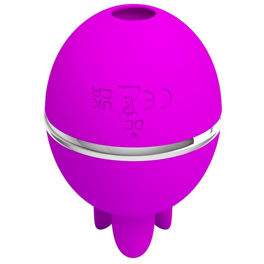 Pretty Love - Vibrateur Rond En Silicone Gemini Ball Violet