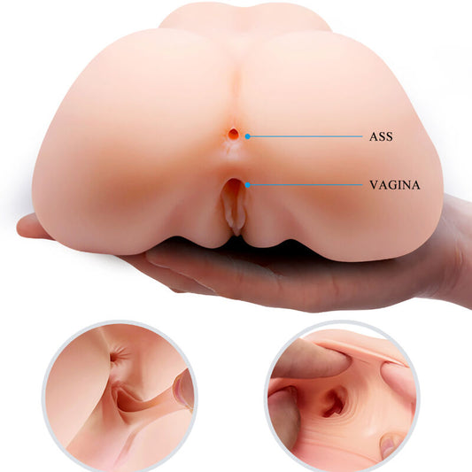 Crazy Bull - Vagin Et Anus Réalistes Double Vibration