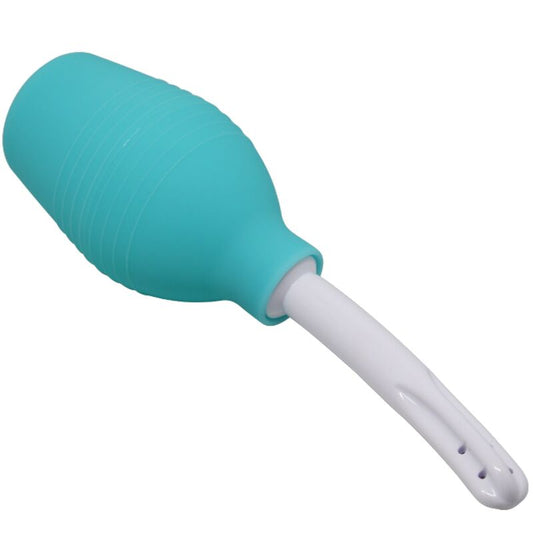 Mr Play - Douche En Caoutchouc Bleu Poire Anal - MR PLAY | sextoys, anal, douche anale | Dimensions : 210