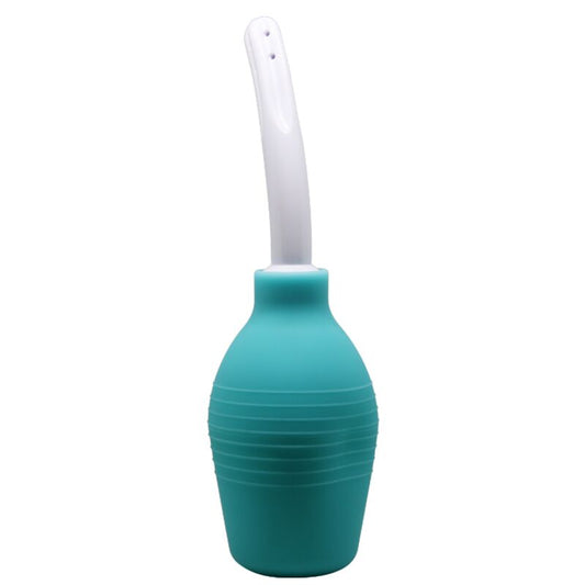 Mr Play - Douche En Caoutchouc Bleu Poire Anal