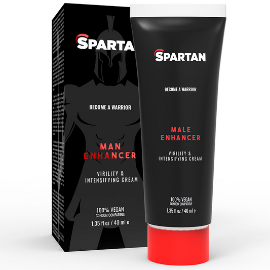 Spartan - Couple Gel Virilité Et Crème Insensifiante 100% Vegan