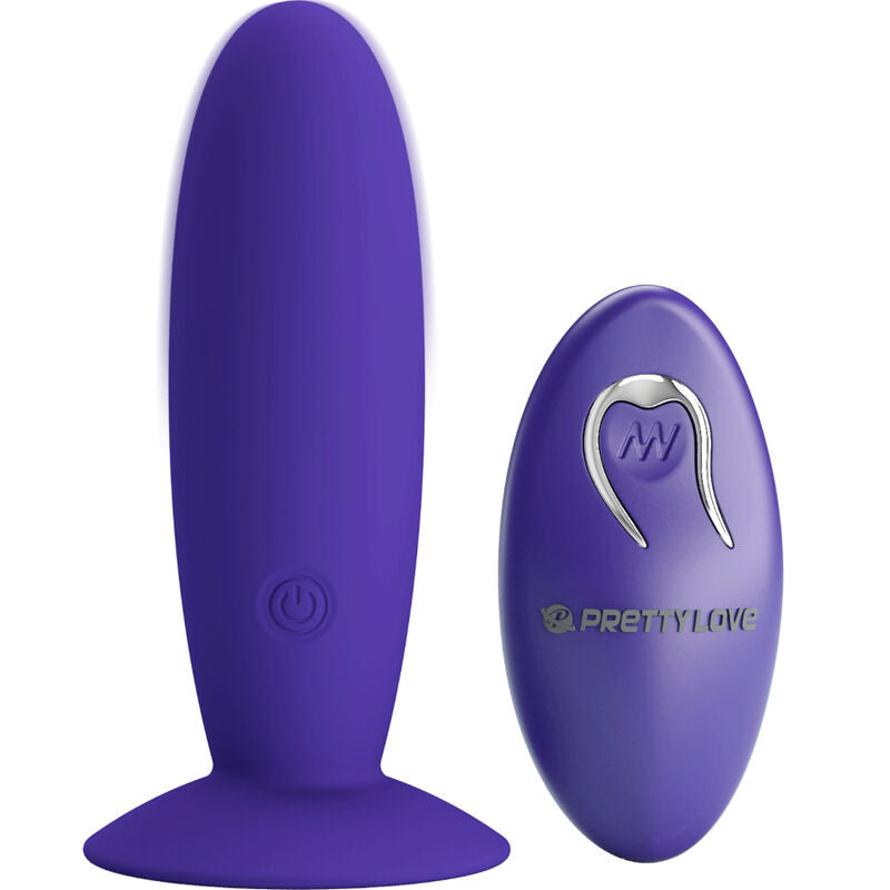 Pretty Love - Vibrateur Anal Youth Plug Télécommande Violet - PRETTY LOVE YOUTH | sextoys, anal, vibromasseurs anaux | Dimensions : 170
