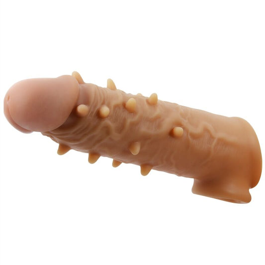 Pretty Love - Couverture De Stylo Stimulant Extensionnante Osborn - PRETTY LOVE MALE | sextoys, jouets sexuels pour hommes, accessoires de pénis, couvre-pénis avec extension | Dimensions : 118