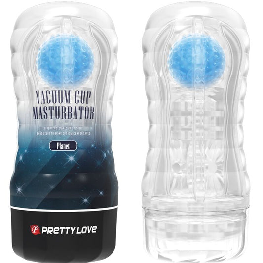 Pretty Love - Housse De Masturbateur Planet Bleu - PRETTY LOVE MALE | sextoys, jouets sexuels pour hommes, accessoires de pénis, manchons péniens sans extension | Dimensions : 5
