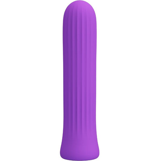 Pretty Love - Blanche Vibrateur Stimulateur Lilas - PRETTY LOVE HIGH GRADE | sextoys, vibrateurs, mini-vibrateurs | Dimensions : 94