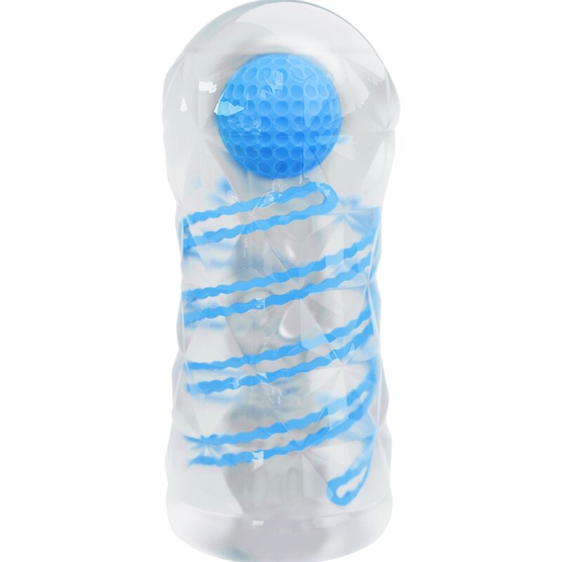 Pretty Love - Petit Masturbateur  Spirales Bleues - PRETTY LOVE MALE | sextoys, jouets sexuels pour hommes, divers masturbateurs | Dimensions : 376