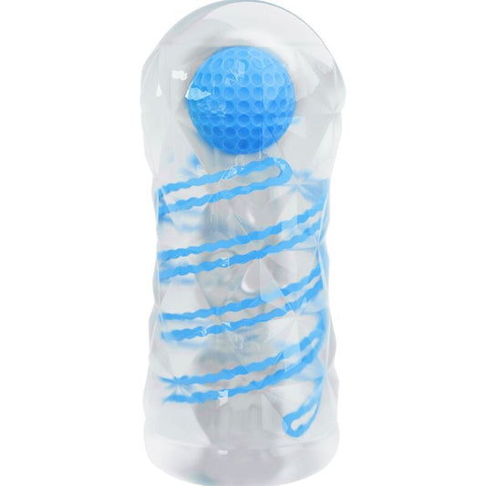 Pretty Love - Petit Masturbateur  Spirales Bleues - PRETTY LOVE MALE | sextoys, jouets sexuels pour hommes, divers masturbateurs | Dimensions : 376