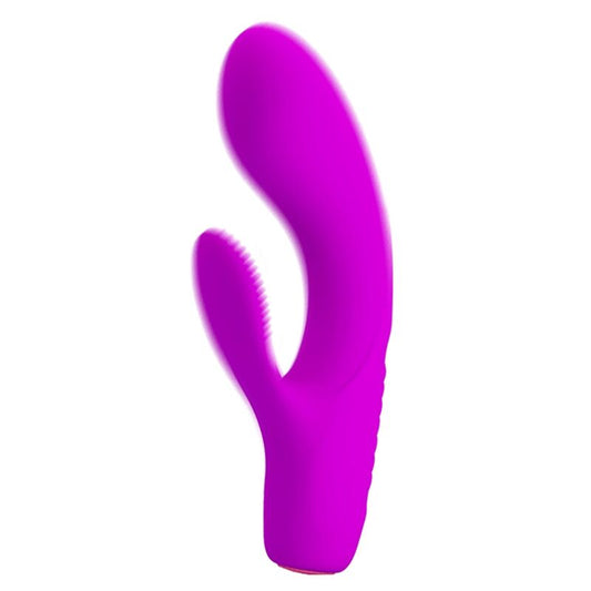 Pretty Love - Vibrateur Rechargeable Tim Purple - PRETTY LOVE FLIRTATION | sextoys, vibrateurs, vibrateurs de lapin | Dimensions : 204
