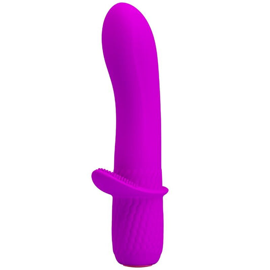 Pretty Love - Vibrateur Rechargeable Troy Violet - PRETTY LOVE FLIRTATION | sextoys, vibrateurs, vibromasseurs point g | Dimensions : 168