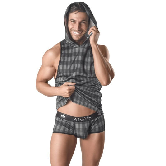 Anais Men - T-Shirt À Capuche Aegis S - ANAIS MEN ACCESORIES | mode et lingerie, lingerie homme, t-shirts pour hommes | Dimensions : 188