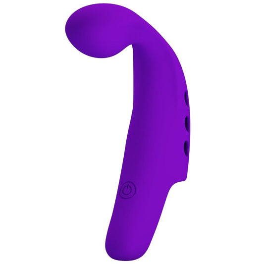 Pretty Love - Vibrateur  Doigt Rechargeable Gorgon Violet - PRETTY LOVE SMART | sextoys, vibrateurs, doigts vibrateurs | Dimensions : 90