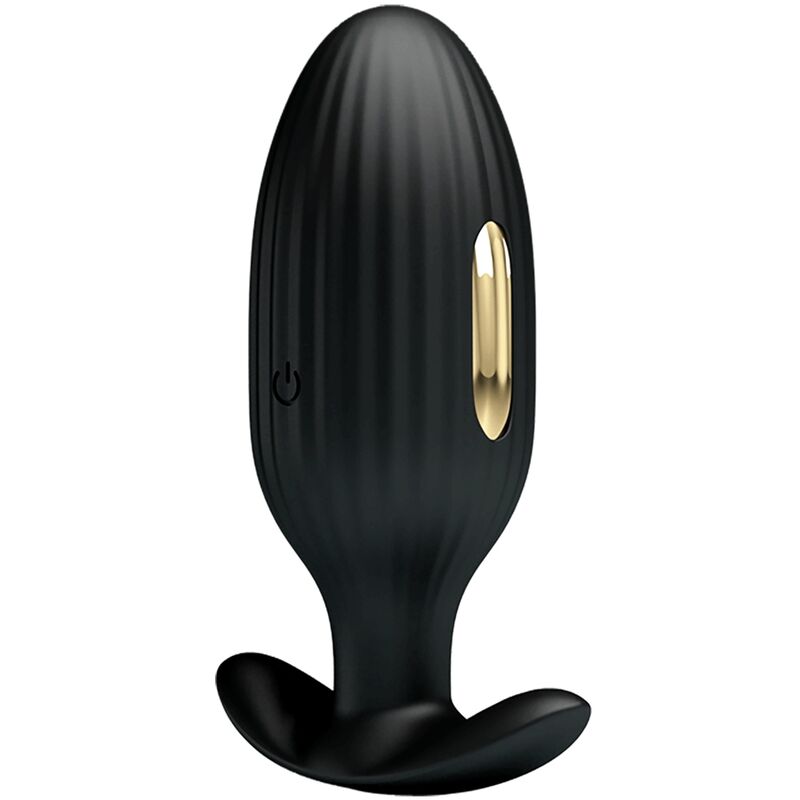 Pretty Love - Plug Anal Contrôlé Par Application Jefferson Noir - PRETTY LOVE BOTTOM | sextoys, anal, bouchons anaux | Dimensions : 230