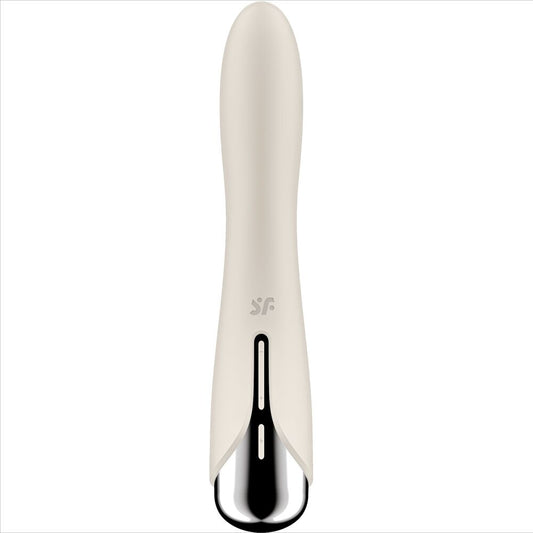 Satisfyer - Vibrateur Rotateur Spinning Vibe 1 G-Spot Beige