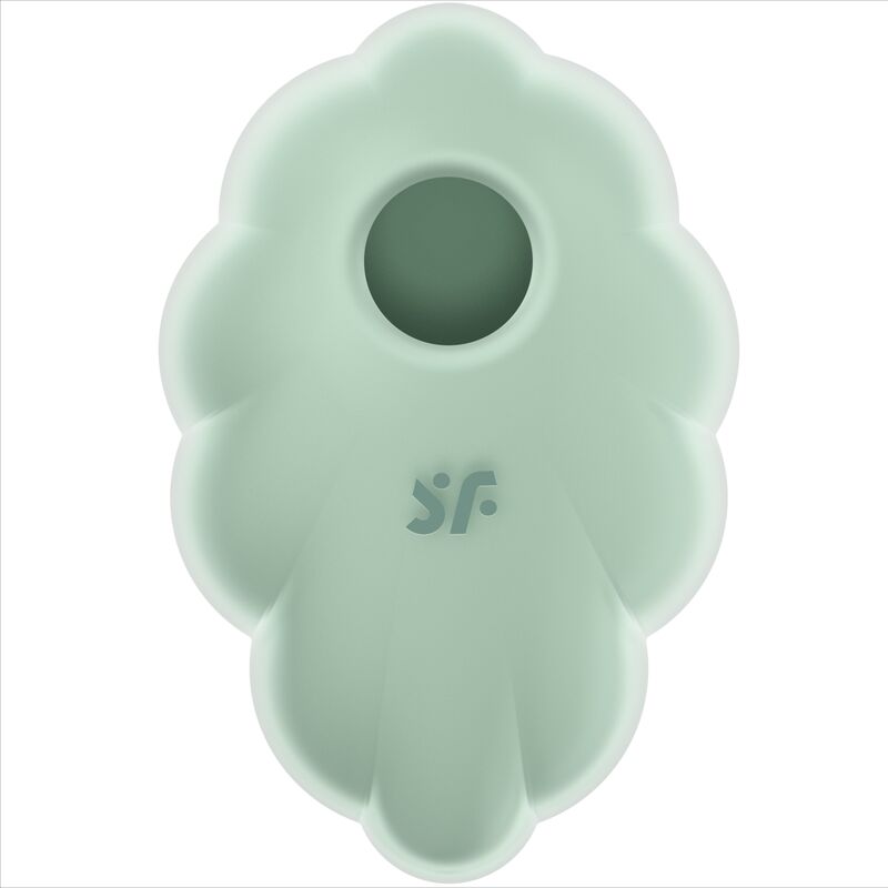Satisfyer - Vibrateur Cloud Dancer Vert Air Pulse - SATISFYER AIR PULSE | sextoys, jouets pour femmes, stimulateurs, stimulateur d'air avec vibration | Dimensions : 282
