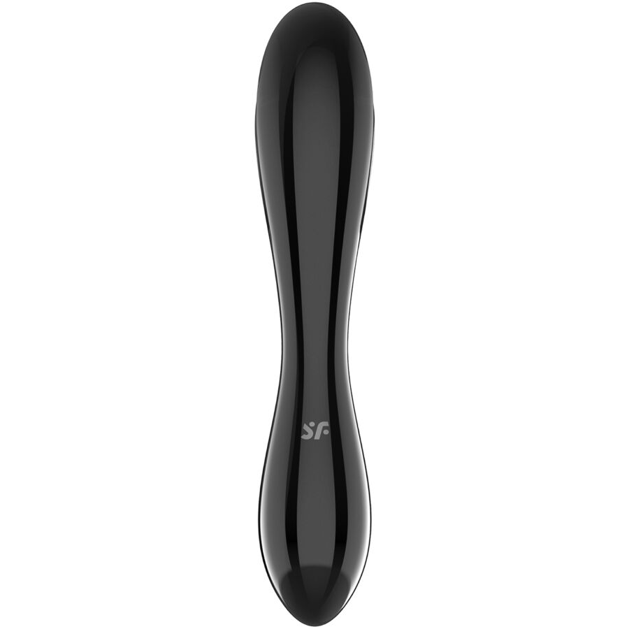 Satisfyer - Noir Cristal Éblouissant - SATISFYER CRYSTAL | sextoys, godes sans vibration | Dimensions : 450