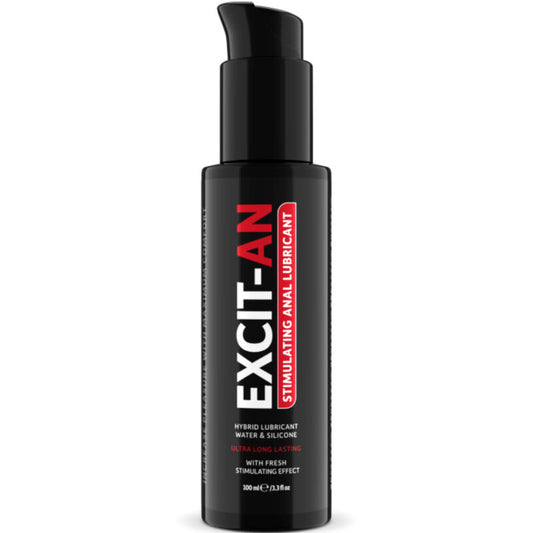 Luxuria Excit-An Silicone Hibrid Et Eau 100Ml - EXCITE | pharmacie, lubrifiants, base en silicone | Dimensions : 124