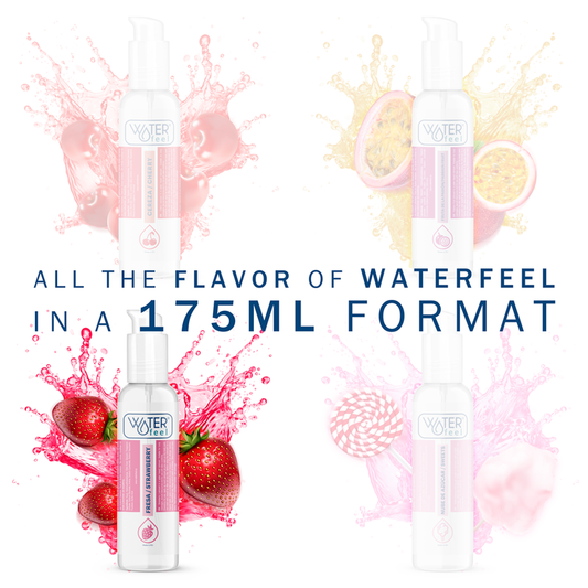 Waterfeel - Lubrifiant À Base D'Eau De Fraise 175 Ml