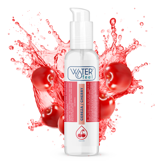 Waterfeel - Lubrifiant Cerise 175 Ml - WATERFEEL | pharmacie, lubrifiants, aux saveurs délicieuses | Dimensions : 225