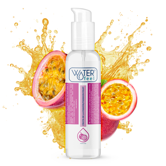 Waterfeel - Lubrifiant À Base D'Eau Aux Fruits De La Passion 175 Ml - WATERFEEL | pharmacie, lubrifiants, aux saveurs délicieuses | Dimensions : 225