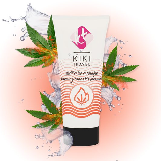 Kikí Travel - Cannabis Lubrifiant Effet Chaud 50 Ml - KIKÍ TRAVEL | pharmacie, lubrifiants, effet thermique | Dimensions : 75